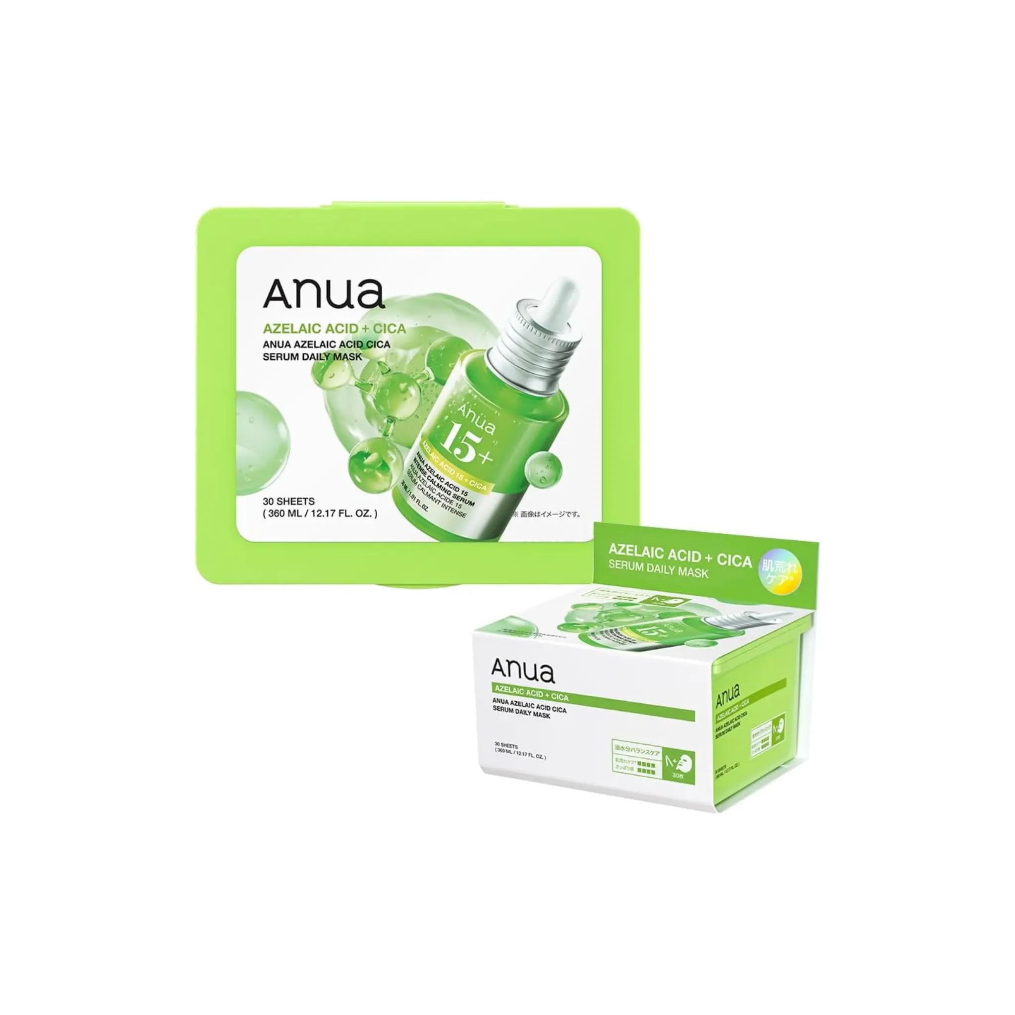 Anua PDRN + Hyaluron Serum Daily Mask (30 folhas / 330ml) - Imagem 2