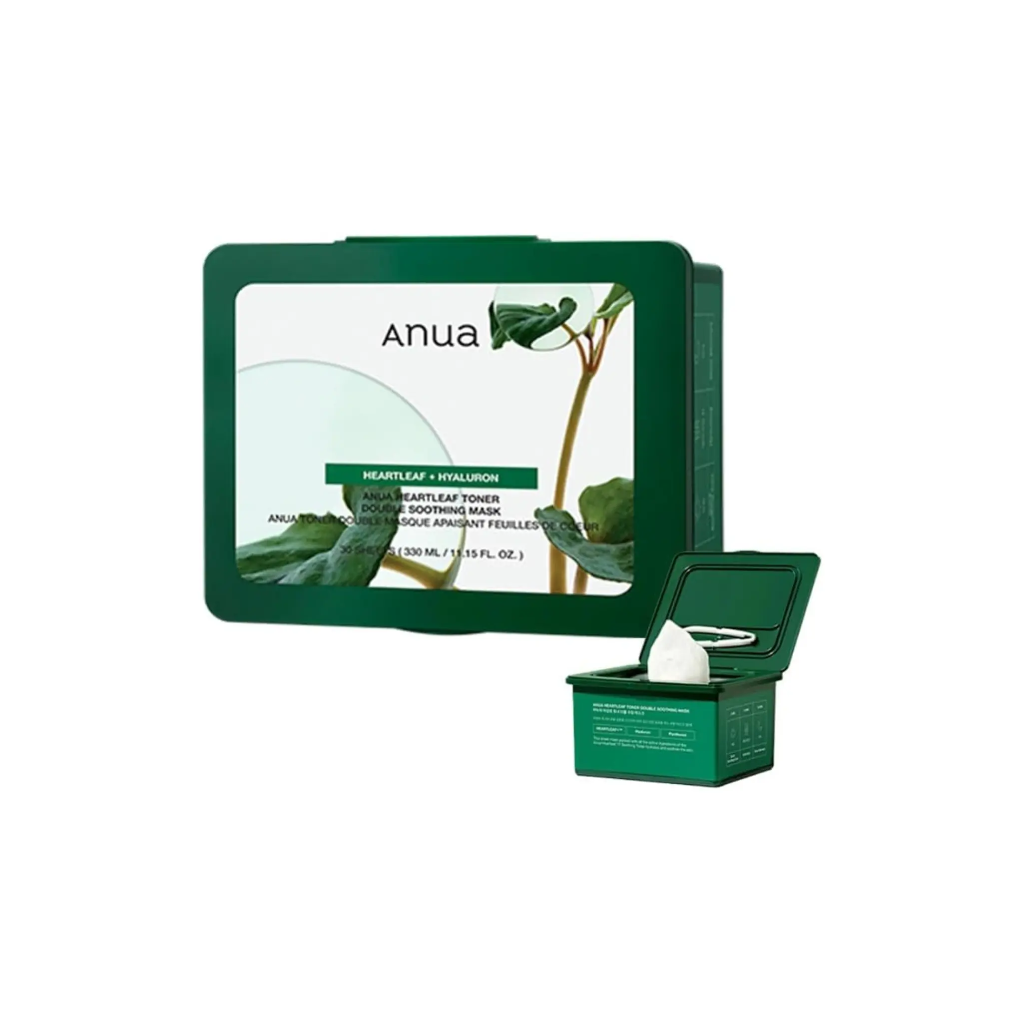 Anua PDRN + Hyaluron Serum Daily Mask (30 folhas / 330ml) - Imagem 3