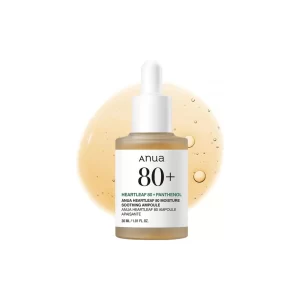 Anua Heartleaf 80% + Panthenol Moisture Soothing Ampoule (30ml)