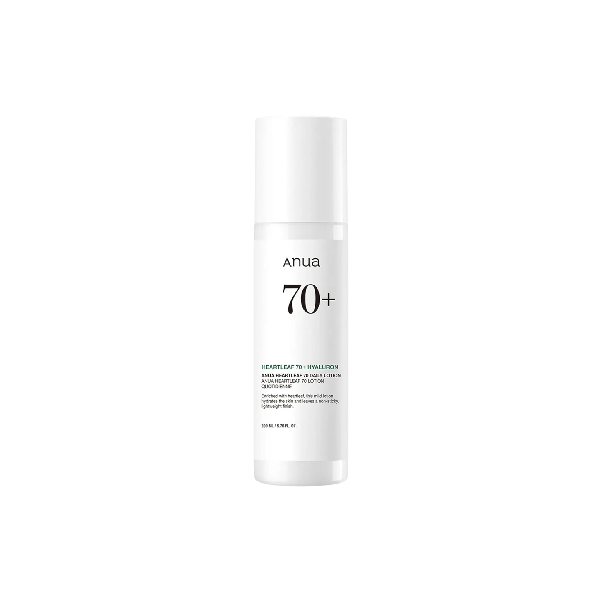 Anua Heartleaf 70% + Hyaluron Daily Lotion (200ml)