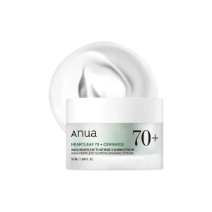 Anua Heartleaf 70% + Ceramide Intense Calming Cream (50ml)