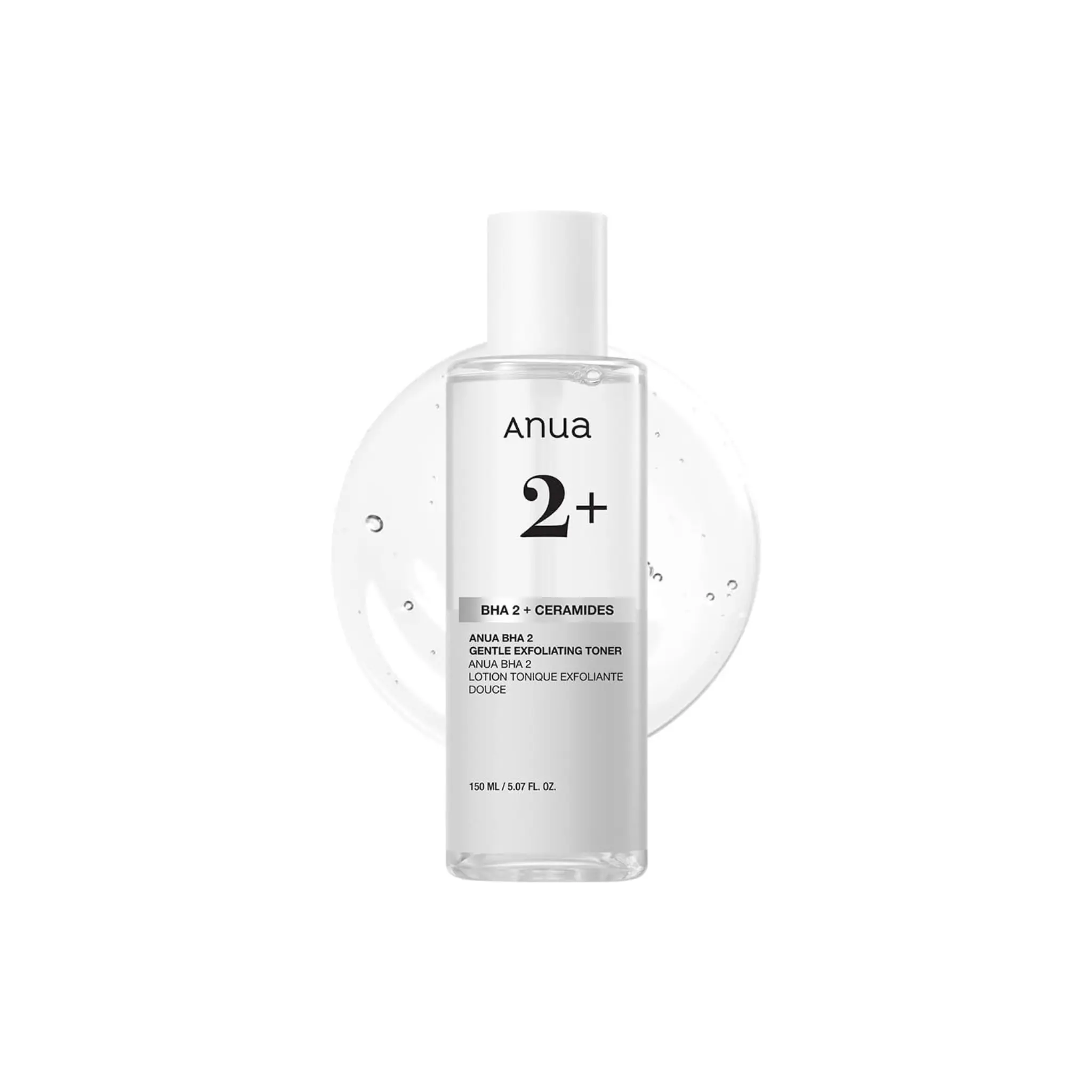 Anua BHA 2% + Ceramides Gentle Exfoliating Toner (150ml)
