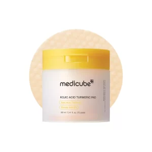 Medicube Kojic Acid Turmeric Pad (70 pads / 160ml)