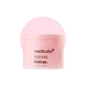 Medicube PDRN Pink Collagen Toning Gel Toner Pad (70 pads / 120ml)