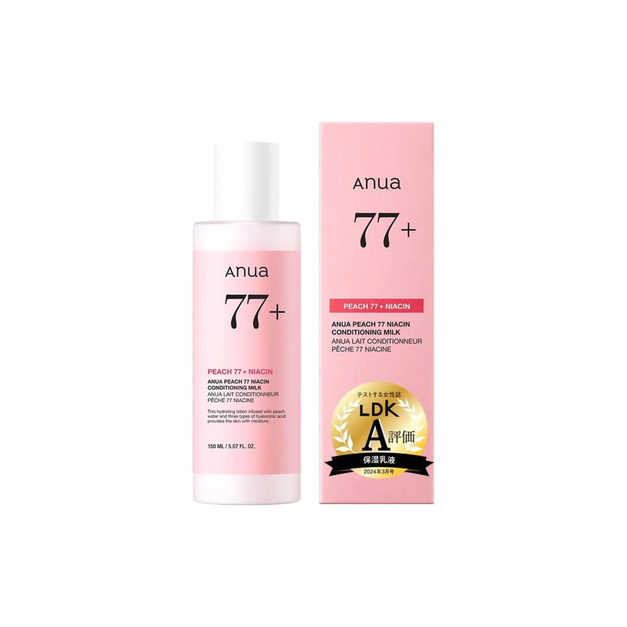 Anua Peach 77% + Niacin Conditioning Milk (150ml)