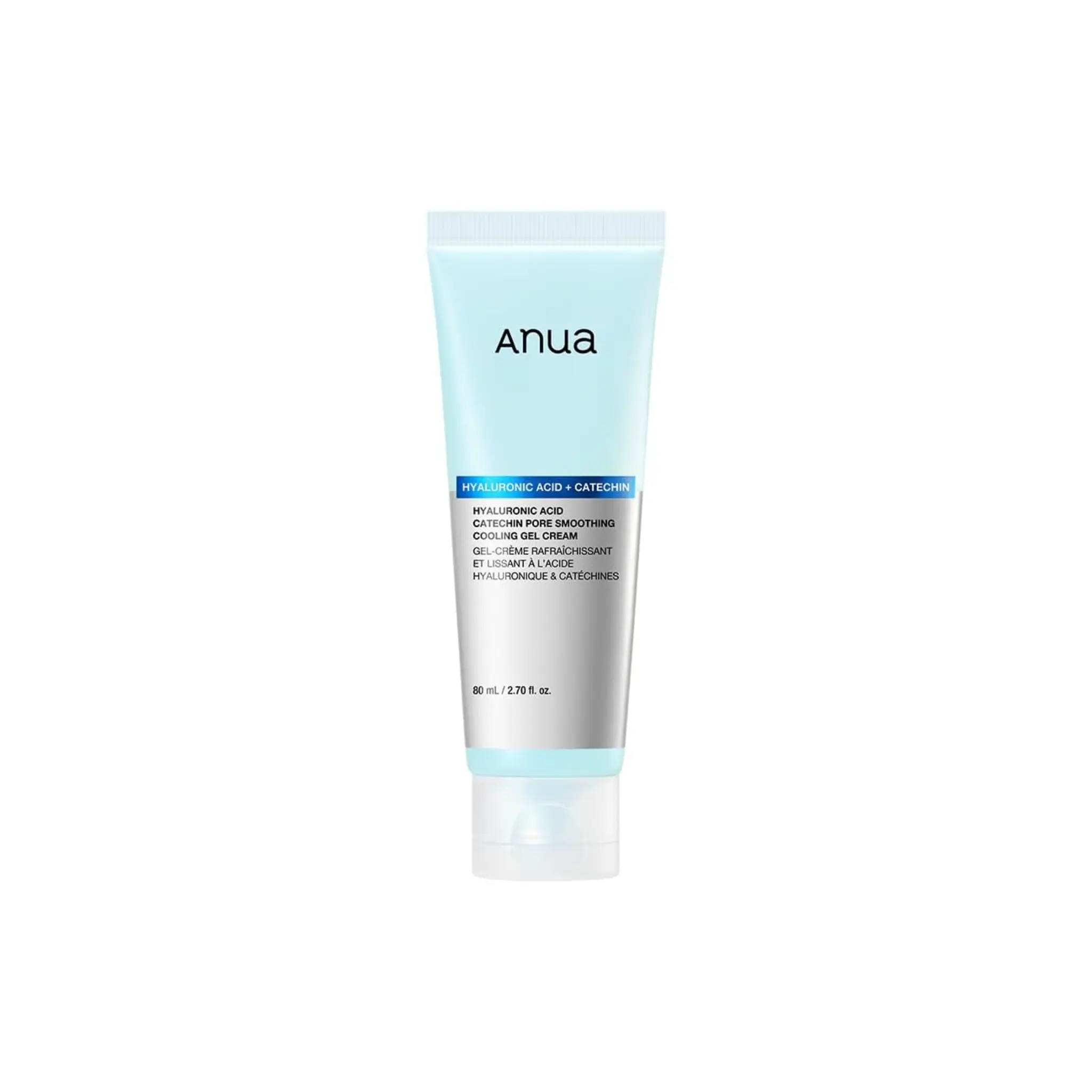 Anua Hyaluronic Acid + Catechin Cooling Pore Smoothing Gel Cream – 80ml