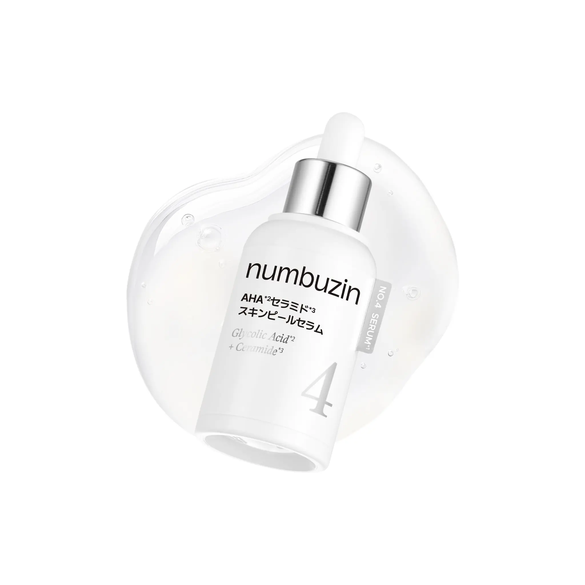 Numbuzin No.4 Glycolic Acid + Ceramide Skin Peel Serum (30ml)
