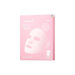 Medicube PDRN Pink Tension Up Mask – Kit com 4 unidades