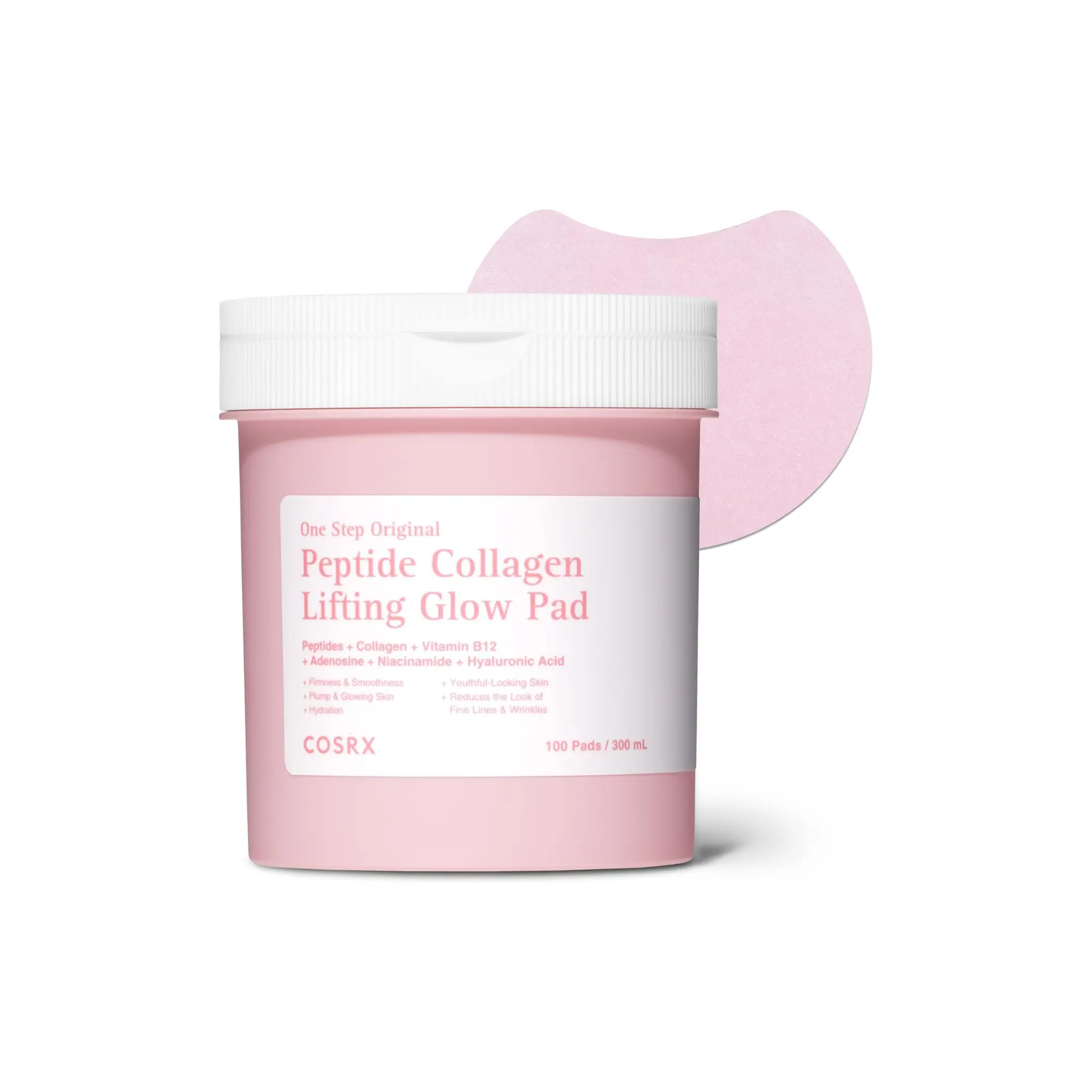 COSRX Peptide Collagen Lifting Glow Pad 300ml 100pads