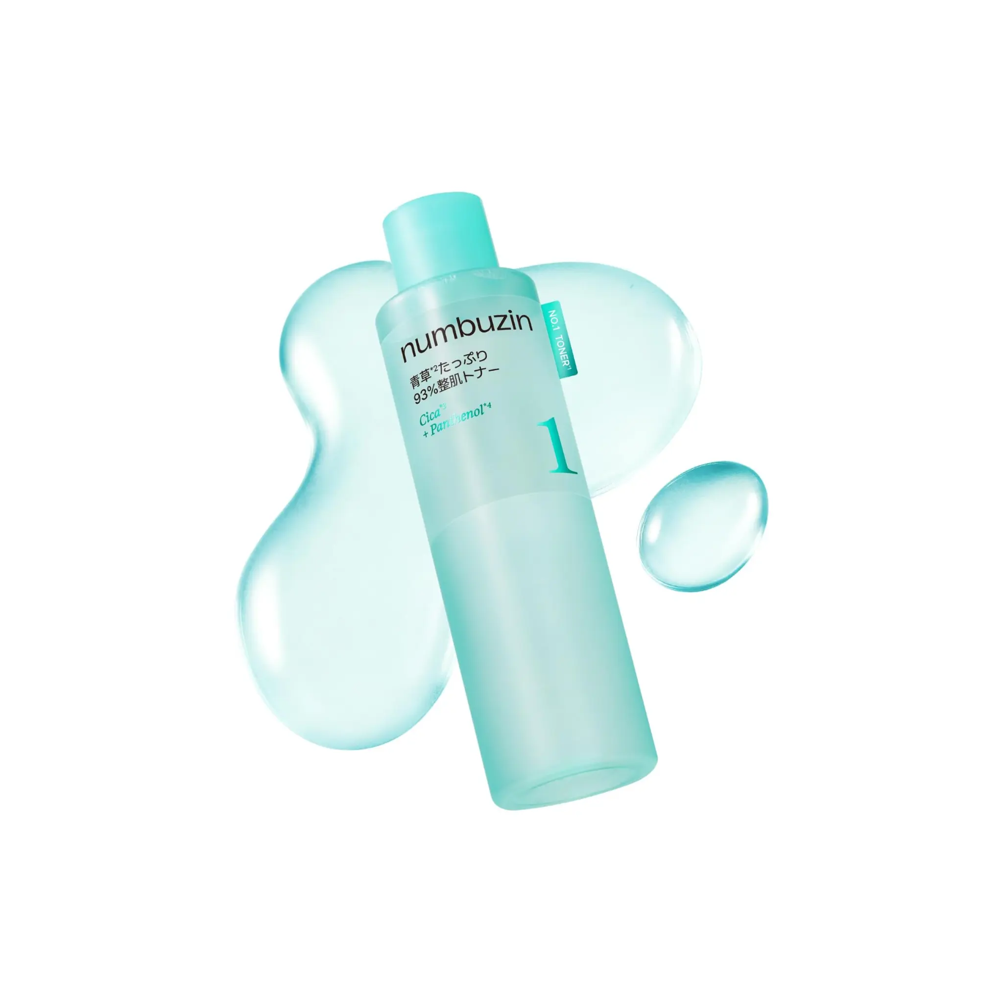 Numbuzin No.1 Cica + Panthenol 93% Toner (300ml)