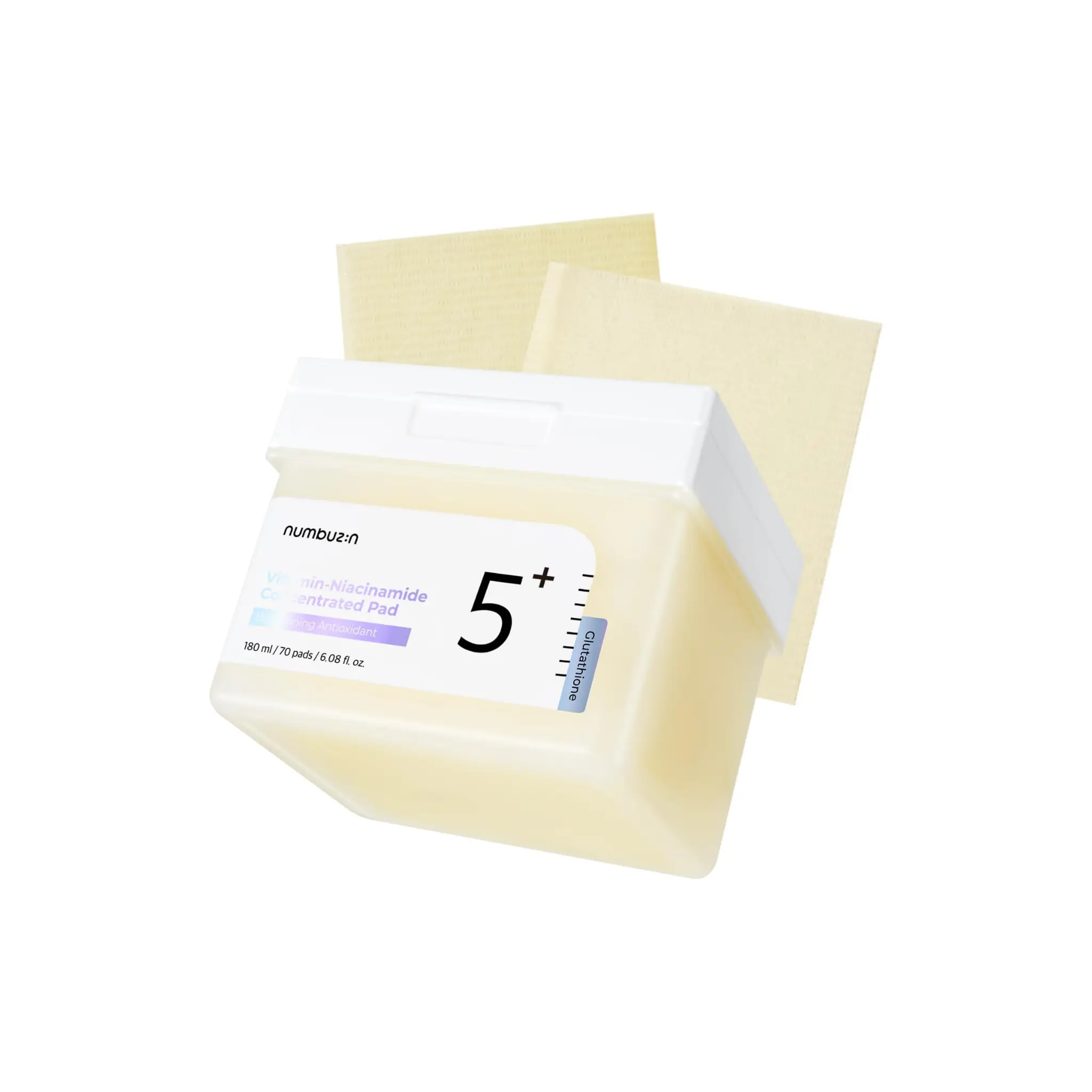 Numbuzin No.5+ Vitamin Niacinamide Concentrated Pad (180ml / 70 pads)