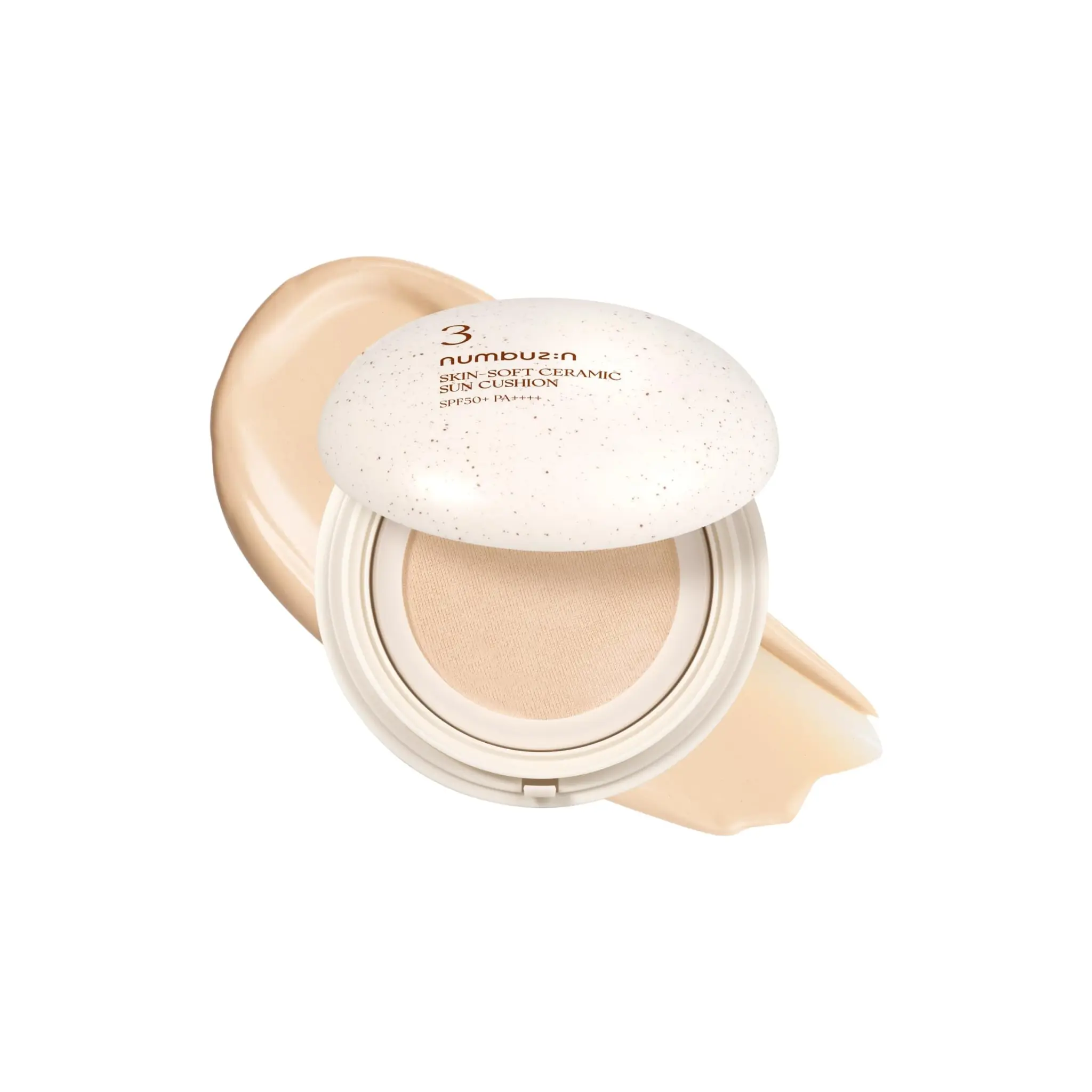 Numbuzin No.3 Skin-Soft Ceramic Sun Cushion SPF50+ PA++++ (20g)