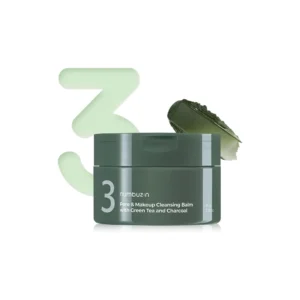 Numbuzin No.3 Pore & Makeup Cleansing Balm with Green Tea and Charcoal (85g)